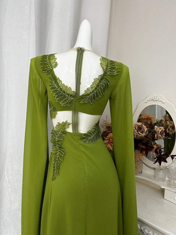 Green Folklore Dress