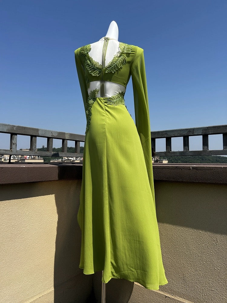 Green Folklore Dress