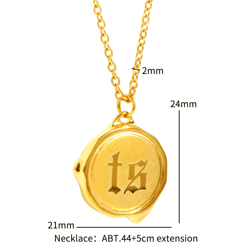 Reputation Wax Seal Necklace