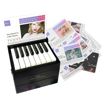 Taylor Swift Piano Calendar