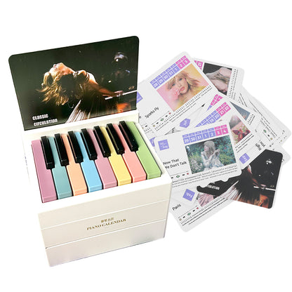 Taylor Swift Piano Calendar