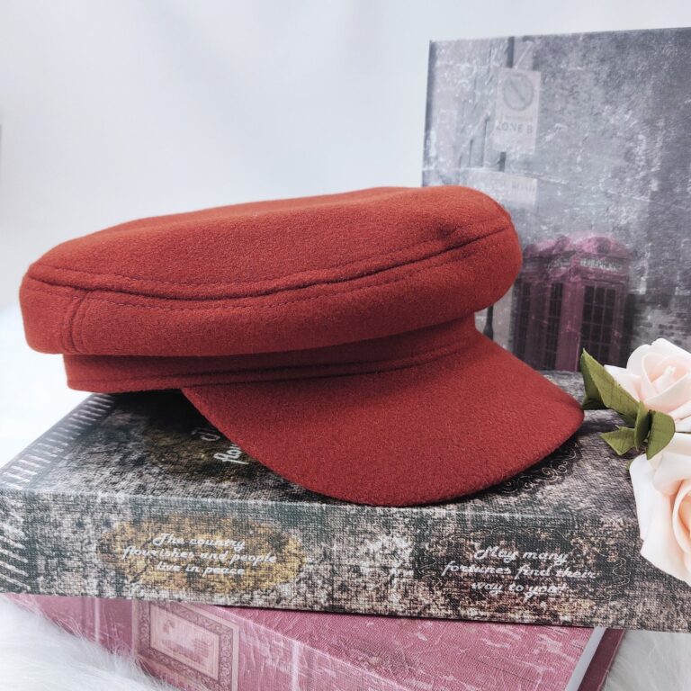 Red TV Beret Hat