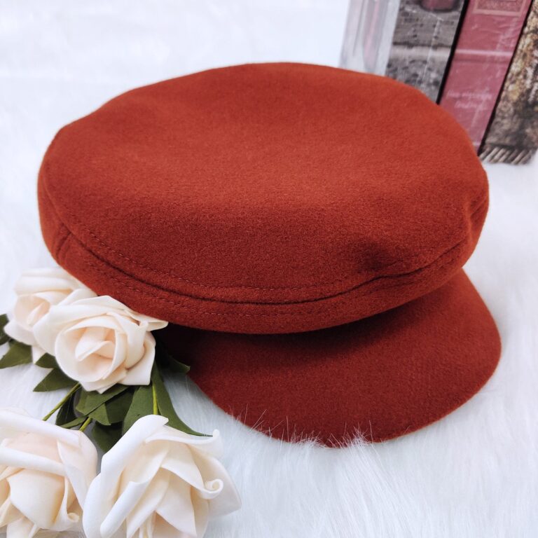 Red TV Beret Hat