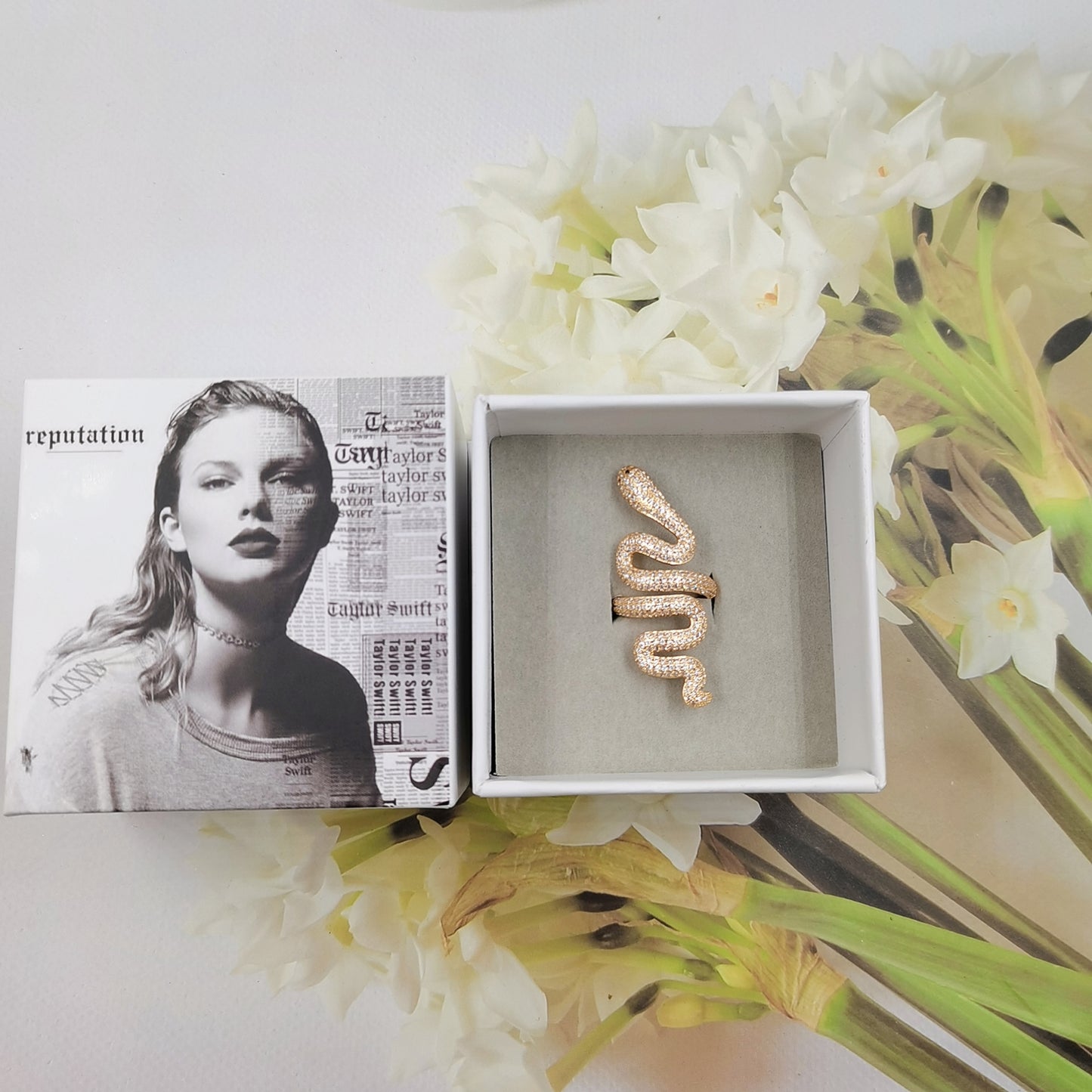 Taylor Swift Reputation Snake Ring