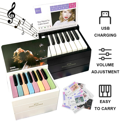 Taylor Swift Piano Calendar