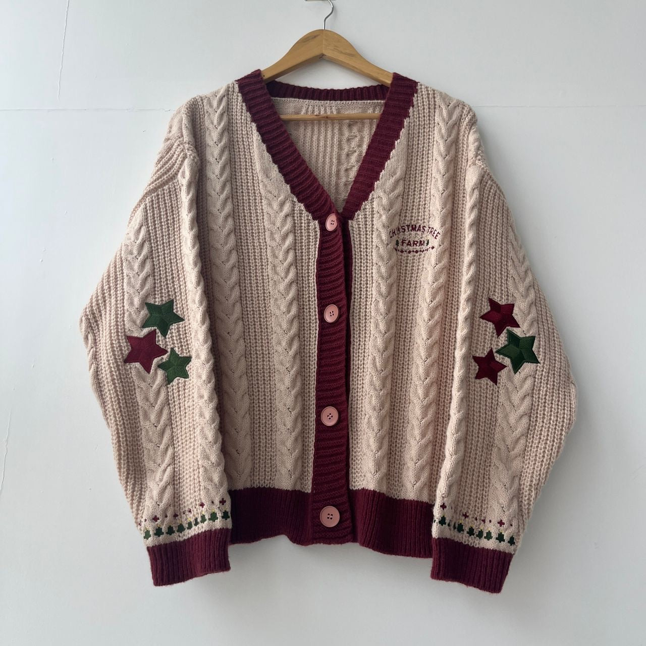 Taylor Swift Christmas Tree Farm Inspired Cardigan