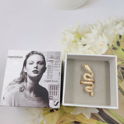 Taylor Swift Reputation Snake Ring