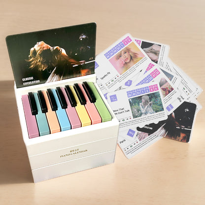 Taylor Swift Piano Calendar