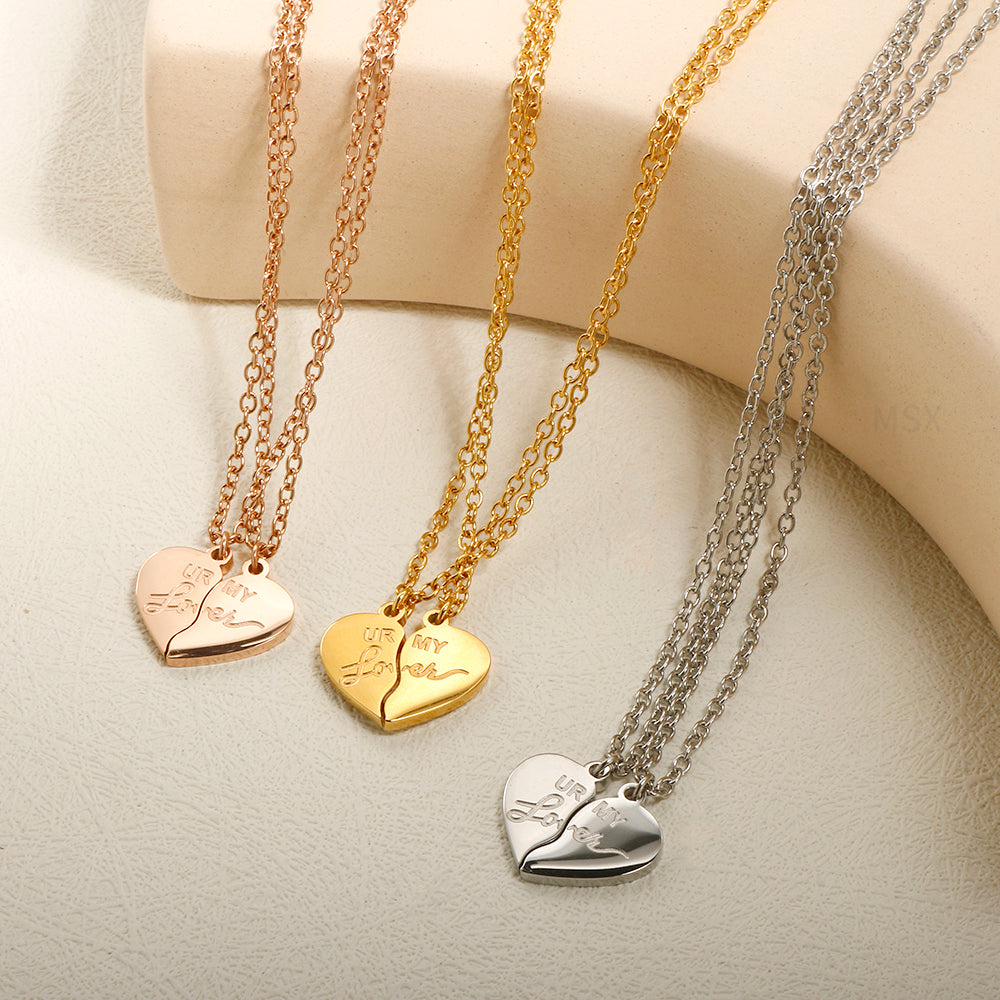 taylor swift lover bff necklace