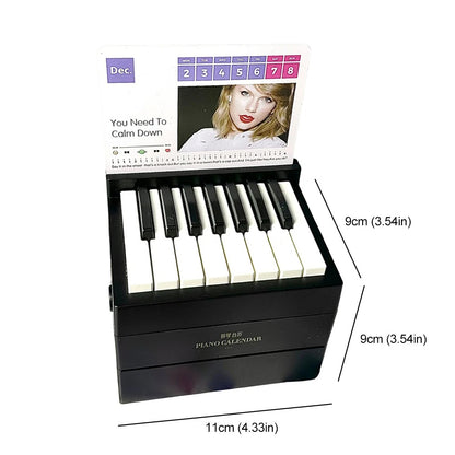 Taylor Swift Piano Calendar