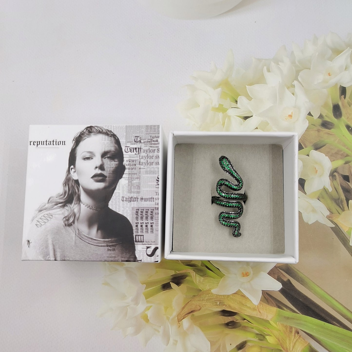 Taylor Swift Reputation Snake Ring