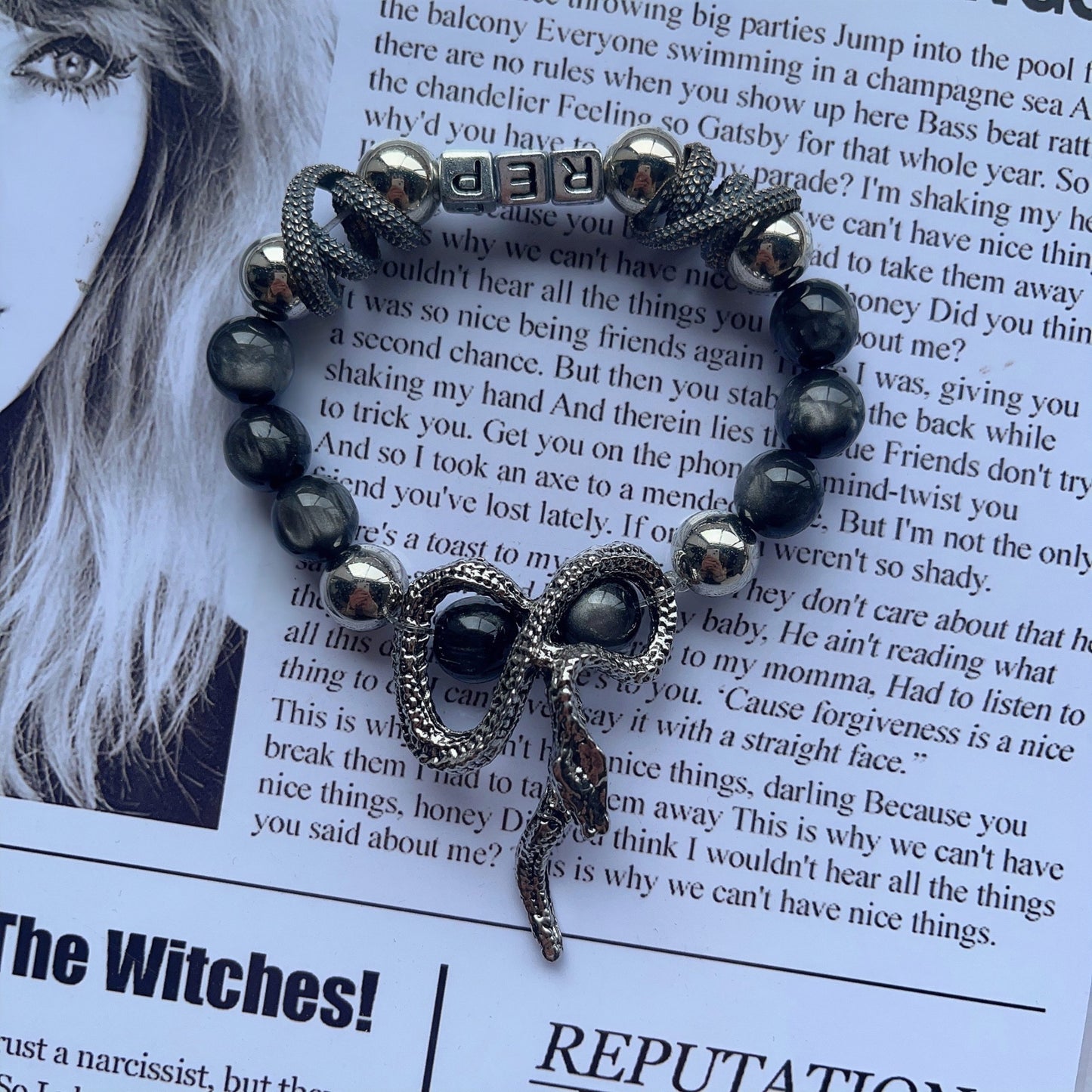 Reputation Inspired Snake Bracelet