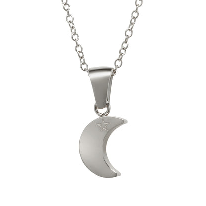 Moon and Saturn Necklace