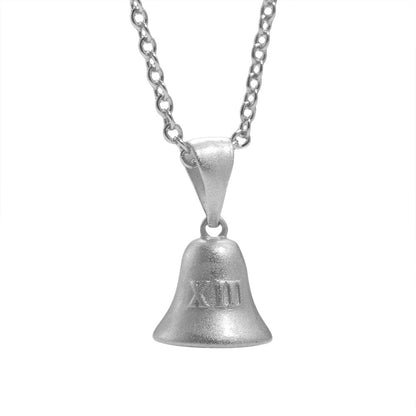 silver taylor swift speak now bell necklace